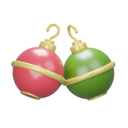 Bola de Natal  3D Icon