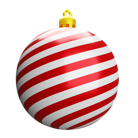 Bola de Natal  3D Icon