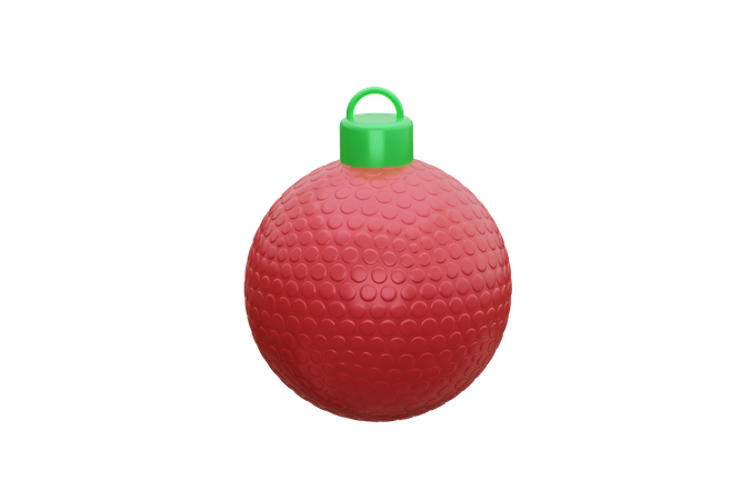 Bola de Natal  3D Icon