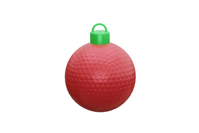 Bola de Natal  3D Icon