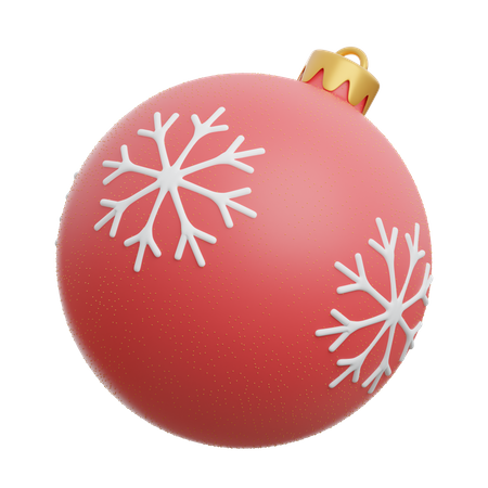 Bola de Natal  3D Icon