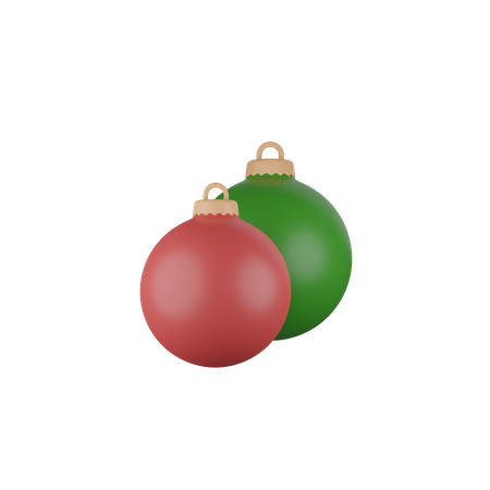 Bola de Natal  3D Icon