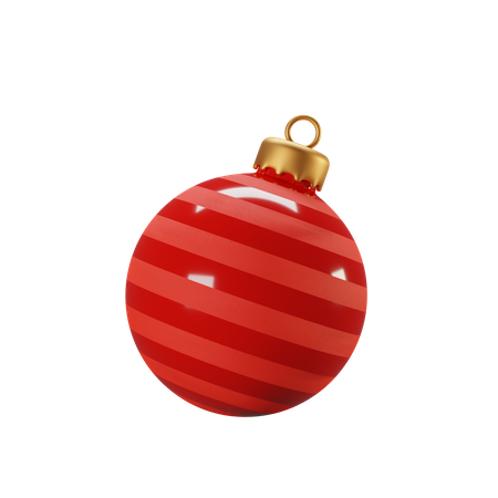 Bola de Natal  3D Icon