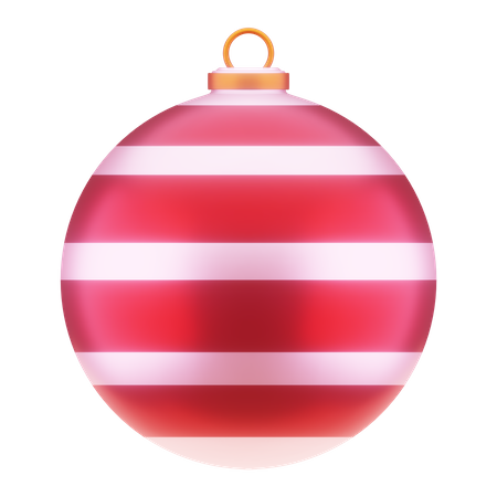 Bola de Natal  3D Icon