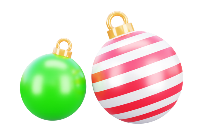 Bola de Natal  3D Icon