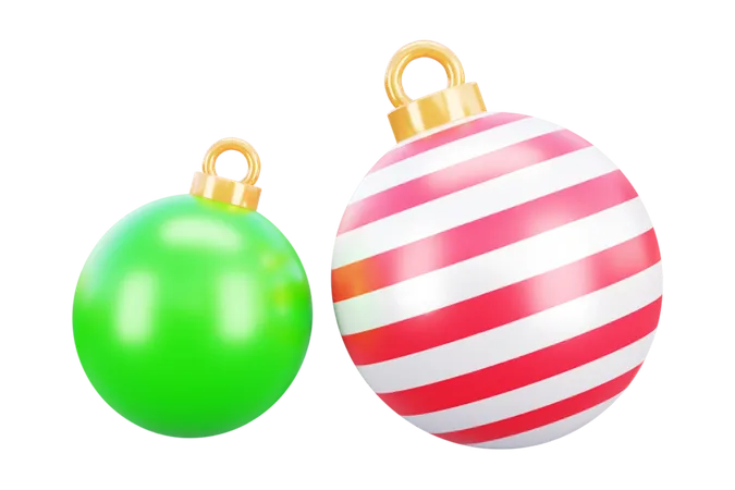 Bola de Natal  3D Icon