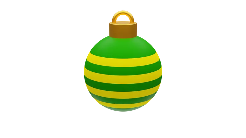 Bola de Natal  3D Icon