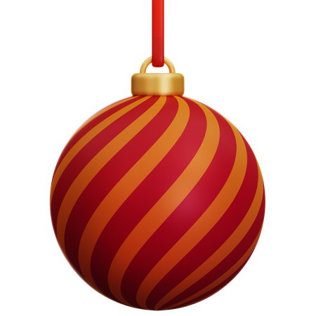 Bola de Natal  3D Icon