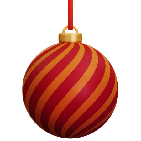 Bola de Natal  3D Icon