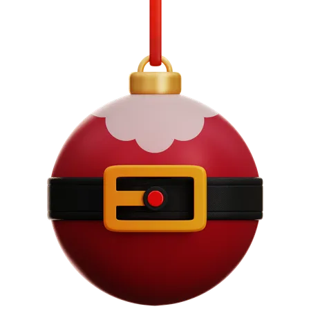 Bola de Natal  3D Icon