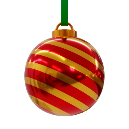 Bola de Natal  3D Icon