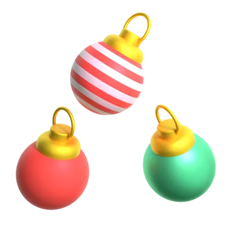 Bola de Natal  3D Icon