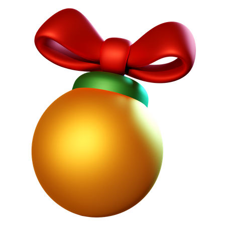 Bola de Natal  3D Icon