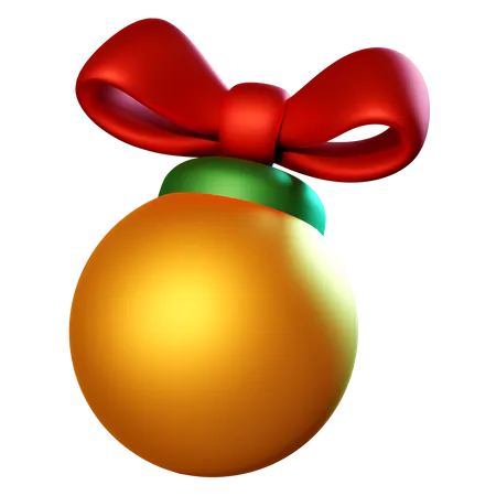 Bola de Natal  3D Icon