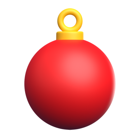 Bola de Navidad  3D Icon