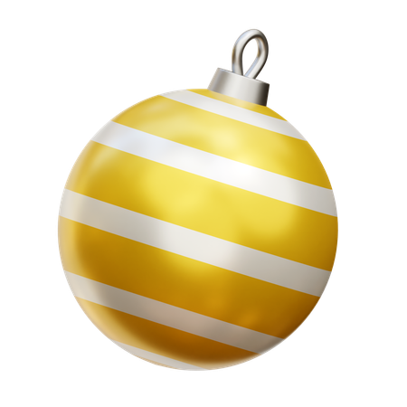 Bola de Navidad  3D Icon