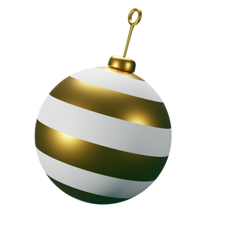 Bola de Navidad  3D Icon