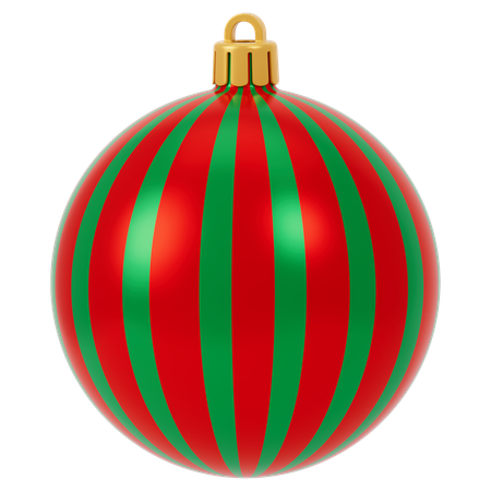 Bola de Navidad  3D Icon