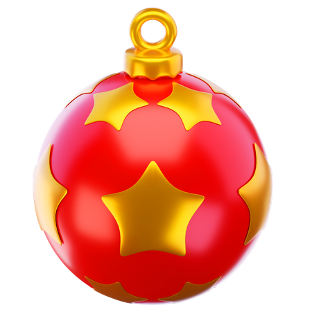 Bola de Navidad  3D Icon