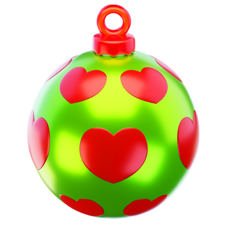 Bola de Navidad  3D Icon