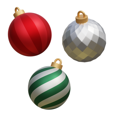 Bola de Navidad  3D Icon