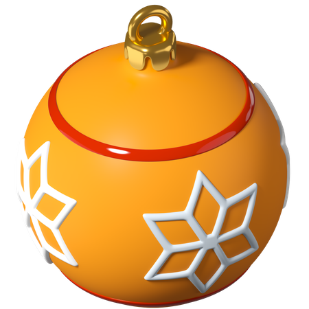 Bola de Navidad  3D Illustration