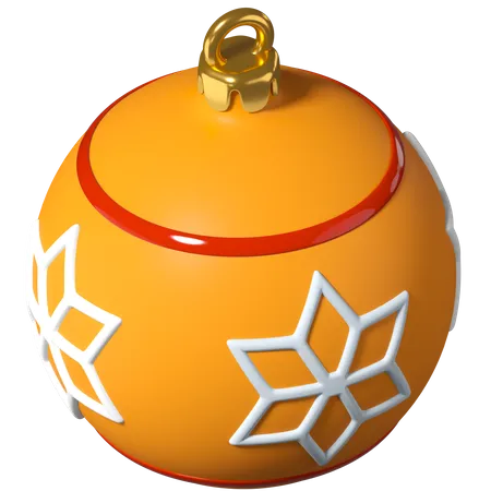 Bola de Navidad  3D Illustration