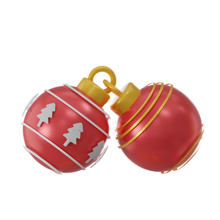 Bola de Navidad  3D Icon