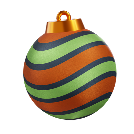 Bola de Navidad  3D Icon