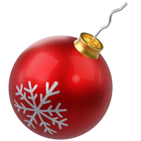 Bola de Navidad  3D Icon