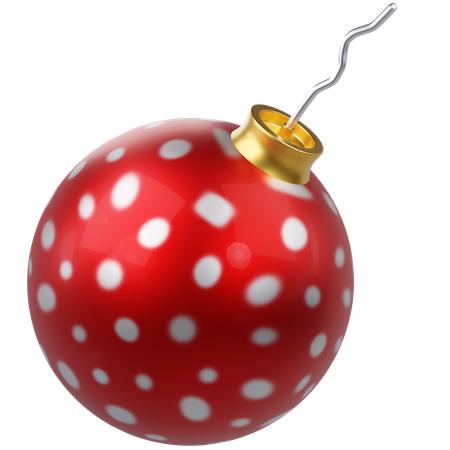 Bola de Navidad  3D Icon