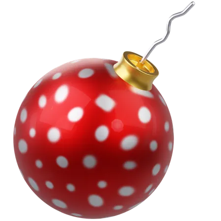 Bola de Navidad  3D Icon