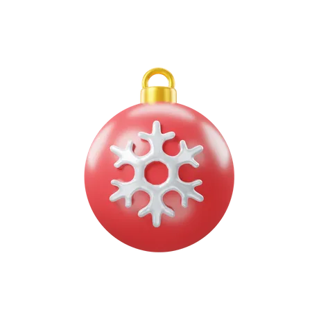 Bola de Navidad  3D Icon