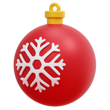 Bola de Navidad  3D Icon