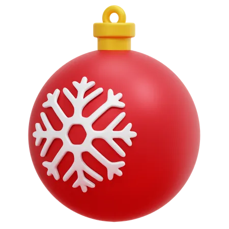 Bola de Navidad  3D Icon