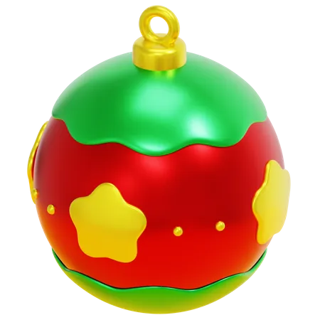 Bola de Navidad  3D Icon