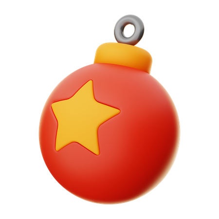 Bola de Navidad  3D Icon