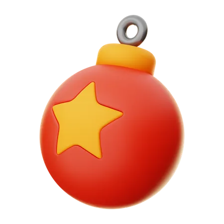 Bola de Navidad  3D Icon