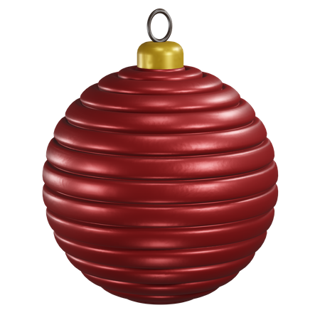 Bola de Navidad  3D Icon