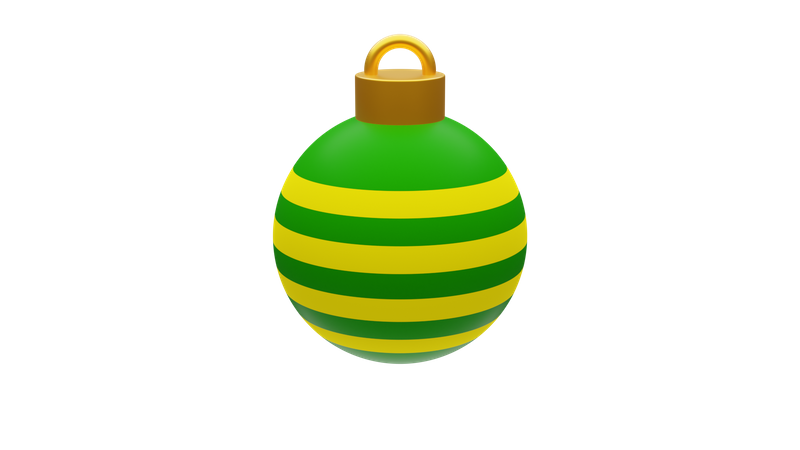 Bola de Navidad  3D Icon