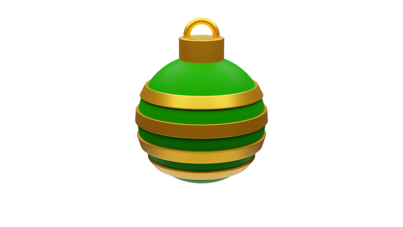 Bola de Navidad  3D Icon