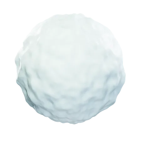 Bola de neve  3D Icon