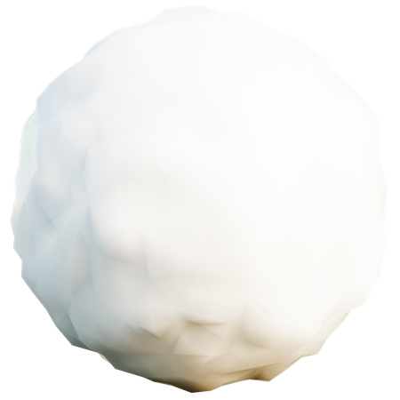 Bola de neve  3D Icon