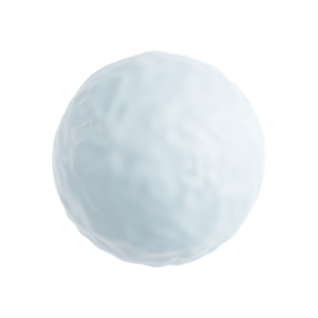 Bola de neve  3D Icon