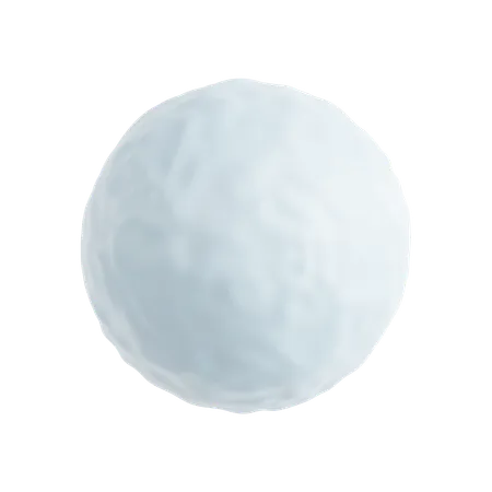 Bola de neve  3D Icon