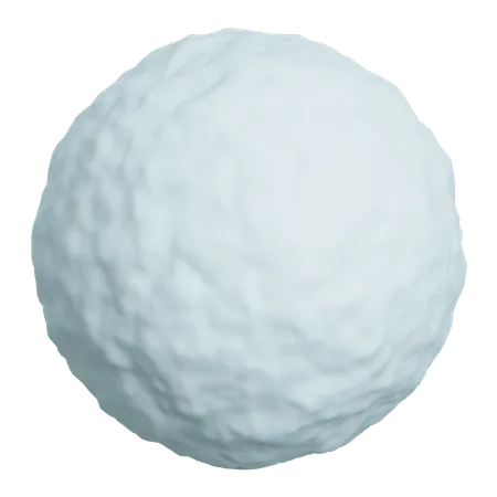 Bola de neve  3D Icon