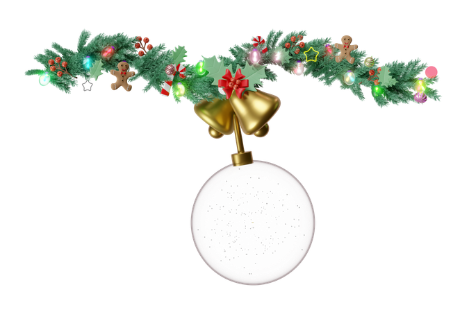 Bola de neve  3D Icon