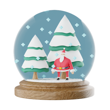 Bola de neve  3D Icon