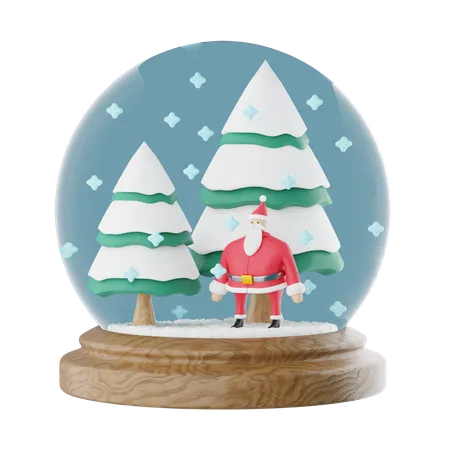 Bola de neve  3D Icon