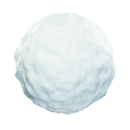 Bola de nieve  3D Icon